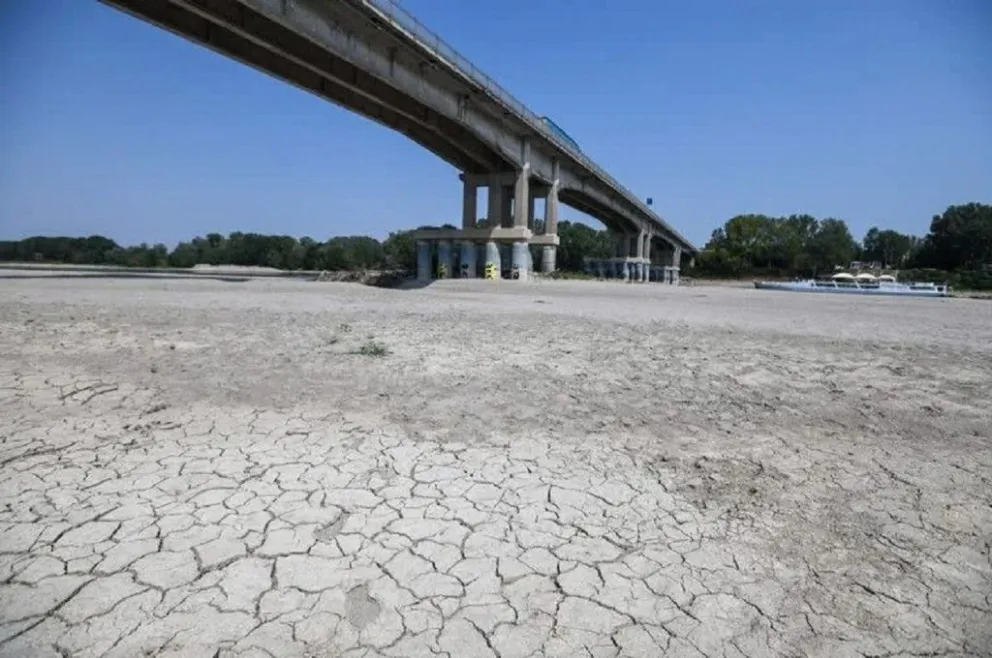 Alerta en Italia por la peor sequía en 70 años