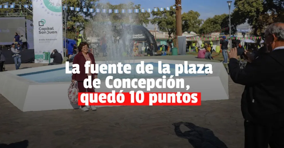 Inauguraron una renovada plaza de Concepción