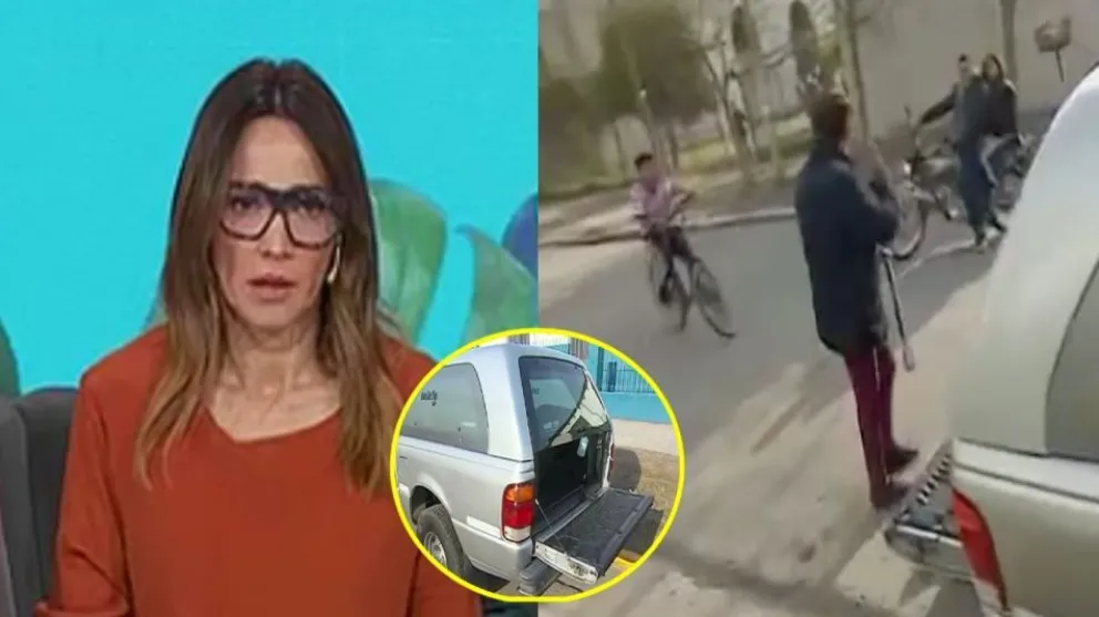 EN VIVO: le robaron al móvil de Vero Lozano y estalló contra la policía