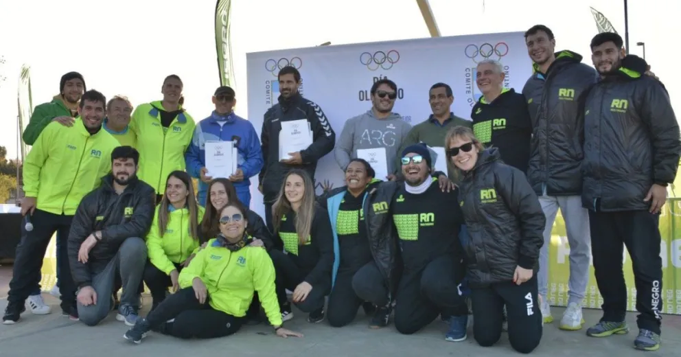 El Día Olímpico se festejó con un festival en Viedma