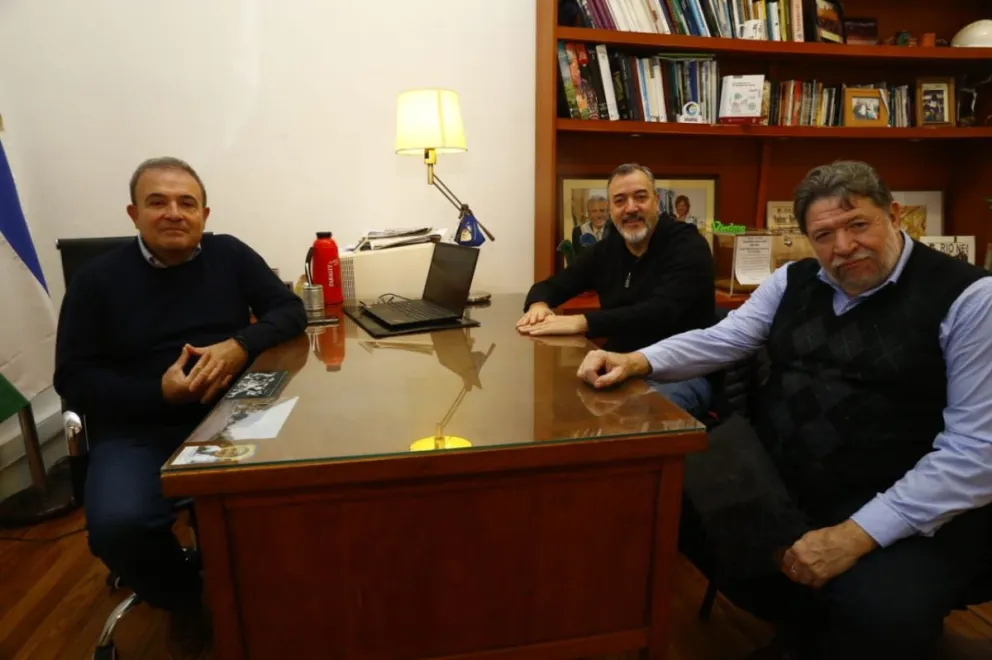 Claudio Lozano se reunió con Pedro Pesatti en Viedma