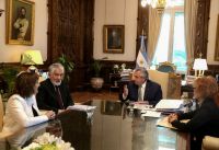 El gobernador Alberto Rodriguez Saá se reunió con el Presidente de la Nación