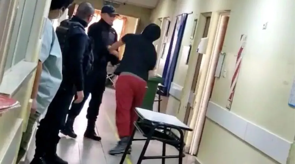 El paciente violento ataca de nuevo: amenazó con iniciar una huelga de hambre