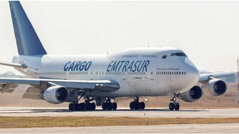 Por orden de un Juez, secuestraron la caja negra del avión venezolano