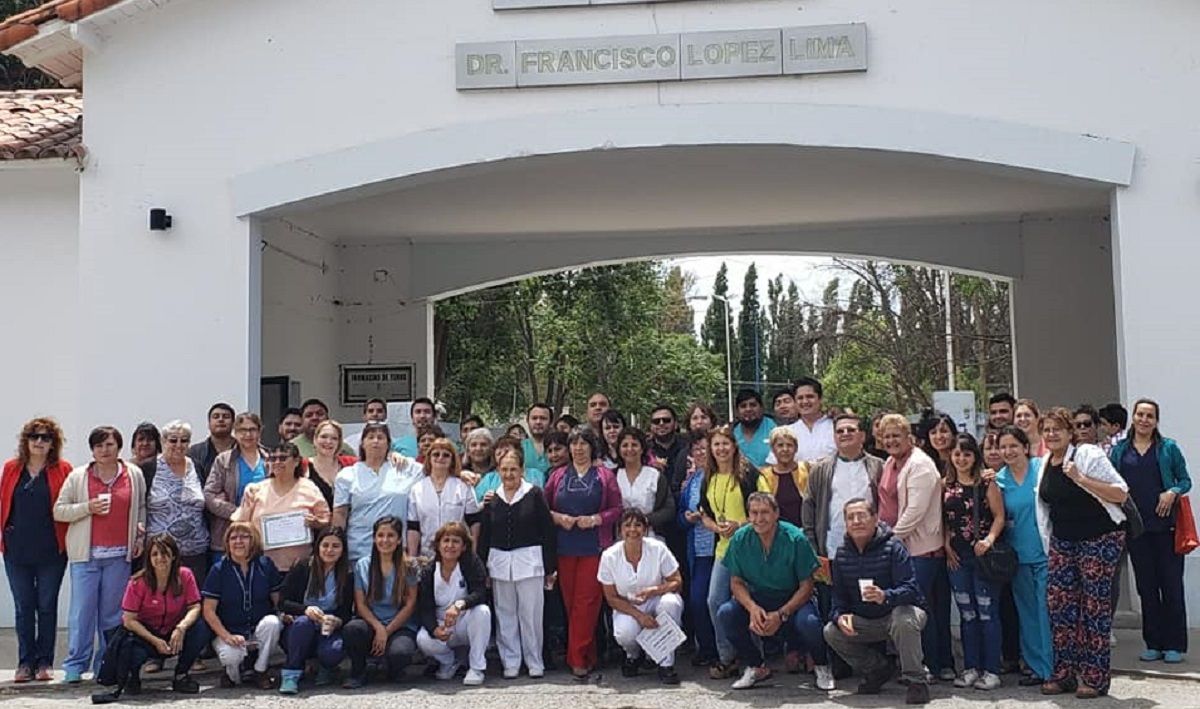 Se trata de un homenaje a todo el personal