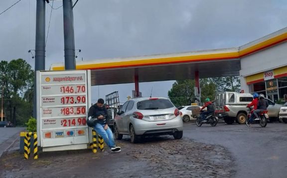Shell de Jardín América actualizó sus precios del gasoil