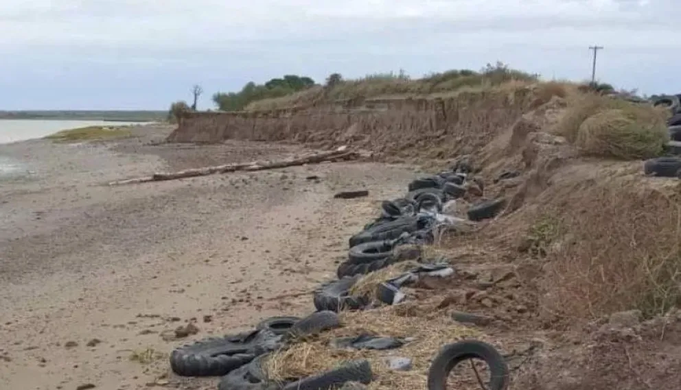 Quitarán las cubiertas que fueron parte de la frustrada contención del camino a La Baliza