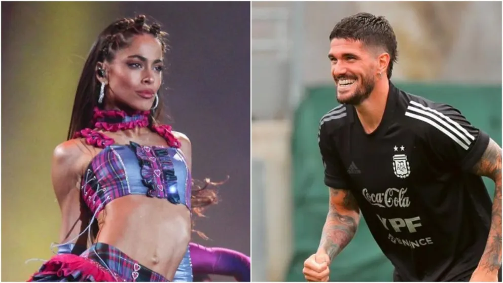 ¡Por fin! Rodrigo De Paul compartió en sus redes la primera foto con Tini Stoessel 