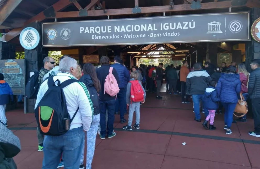 En Iguazú esperan el pico de visitantes a partir del próximo fin de semana