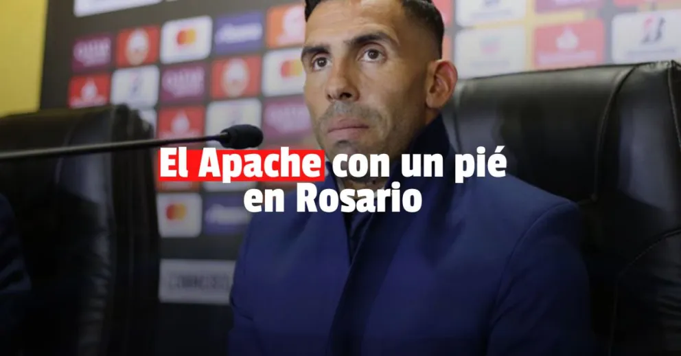 Carlos Tévez se acerca a Rosario Central 
