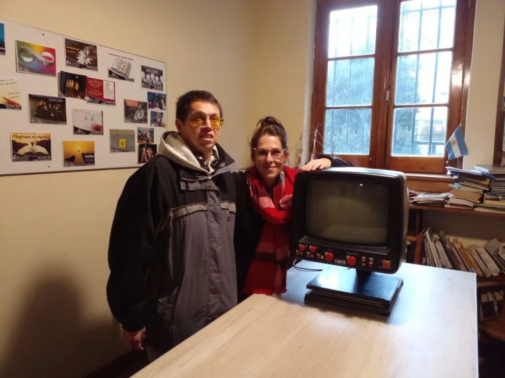 La Biblioteca Sarmiento instaló un amplificador de textos