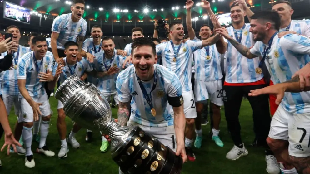 Se lanzó una campaña para que Argentina juegue el Mundial con la camiseta que conquistó la Copa América