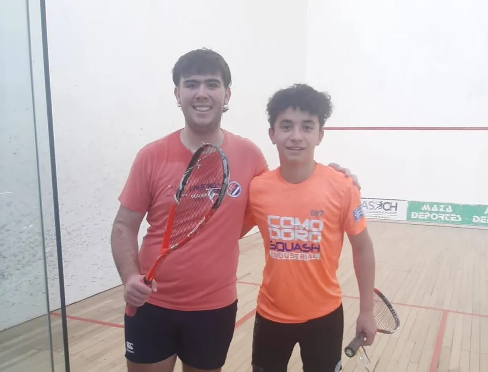 Momento de definiciones en el Patagónico de squash