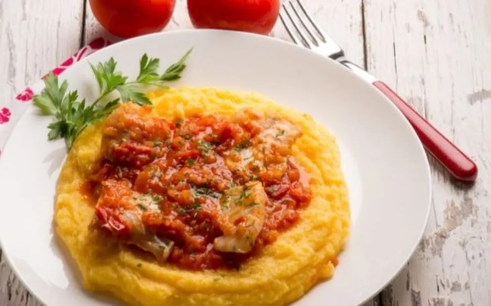 Receta express: cómo hacer una polenta rellena en solo tres pasos