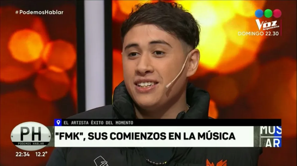 PH: El cantante FMK habló de sus orígenes en la música y el homenaje a su padre