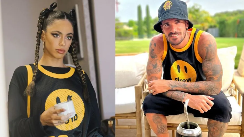 Cuál fue el primer reclamo de Rodrigo De Paul a Tini Stoessel 
