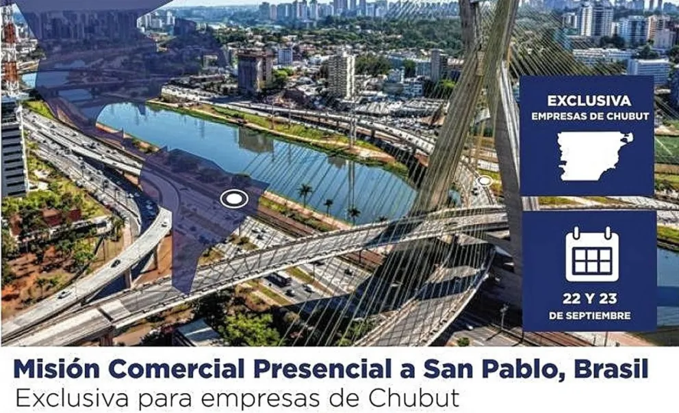 Provincia invita a empresas a la misión comercial por Brasil para promover alimentos, bebidas y servicios de la región