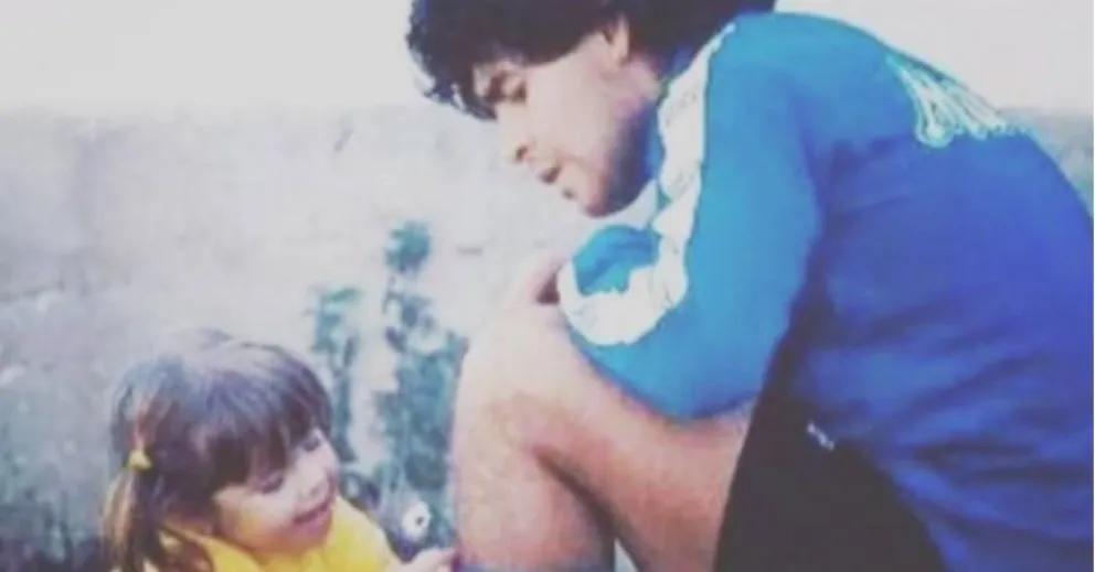 El emotivo mensaje de Dalma Maradona para Diego en el Día del Padre
