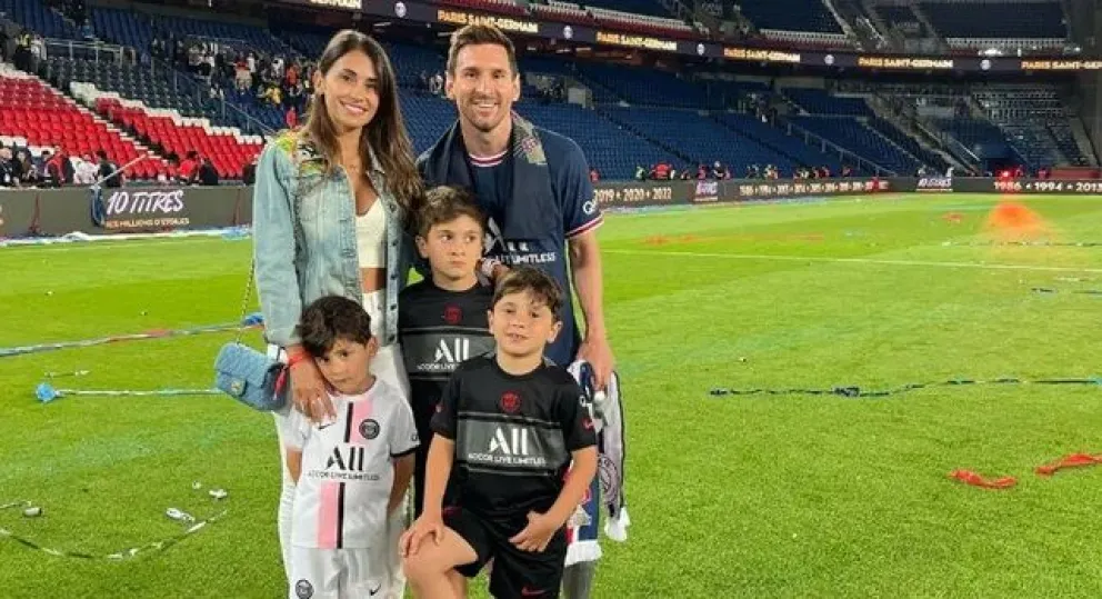 El tierno mensaje de Antonella Roccuzzo para Messi por el Día del Padre
