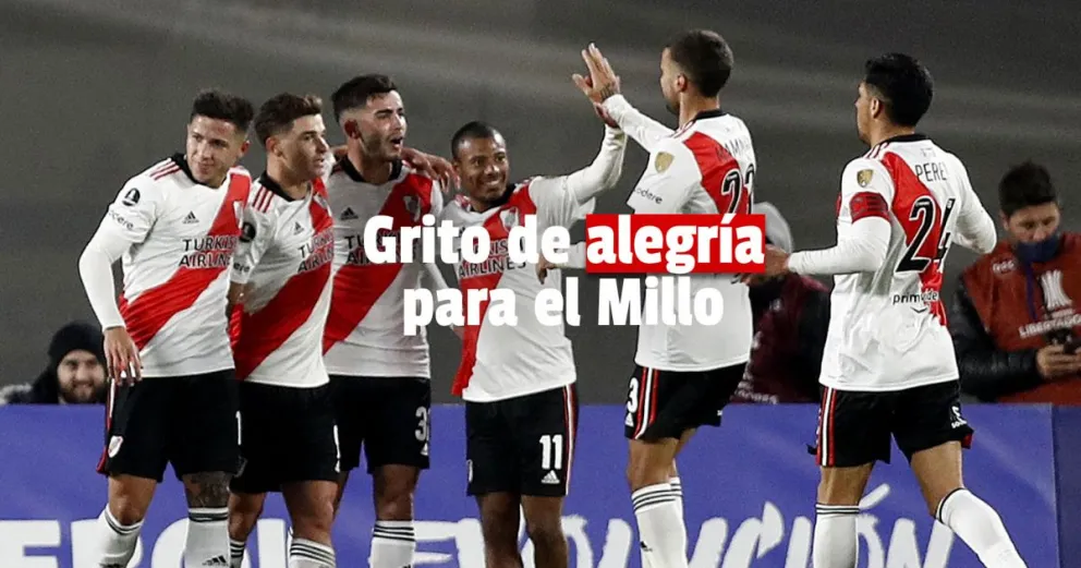River goleó a Unión de Santa Fe y ganó 5 a 1
