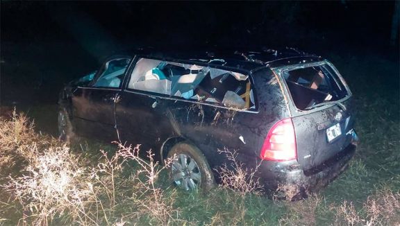 Identificaron a las víctimas fatales del despiste del coche fúnebre en Apóstoles 