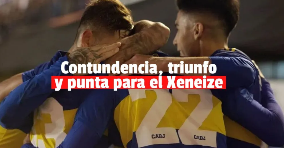 Boca venció a Barracas Central con autoridad y es puntero