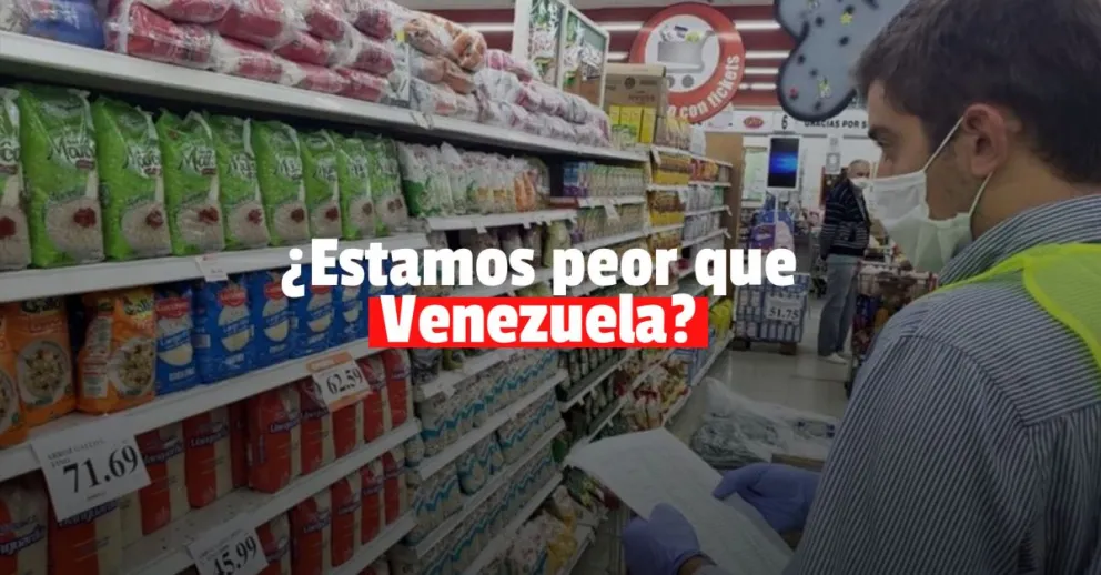Aseguran que la inflación de Argentina superó a la de Venezuela