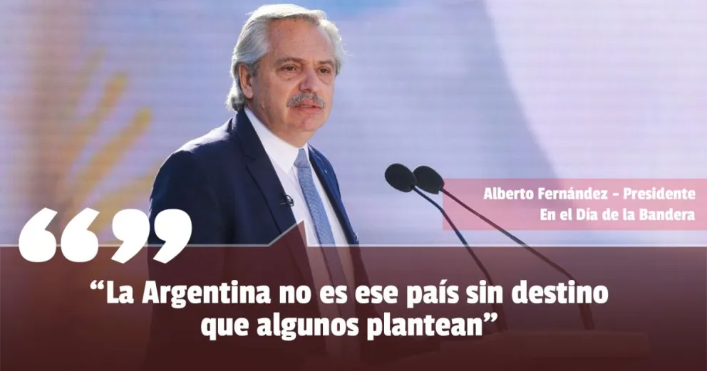 Alberto Fernández: “La Argentina no es ese país sin destino que algunos plantean”