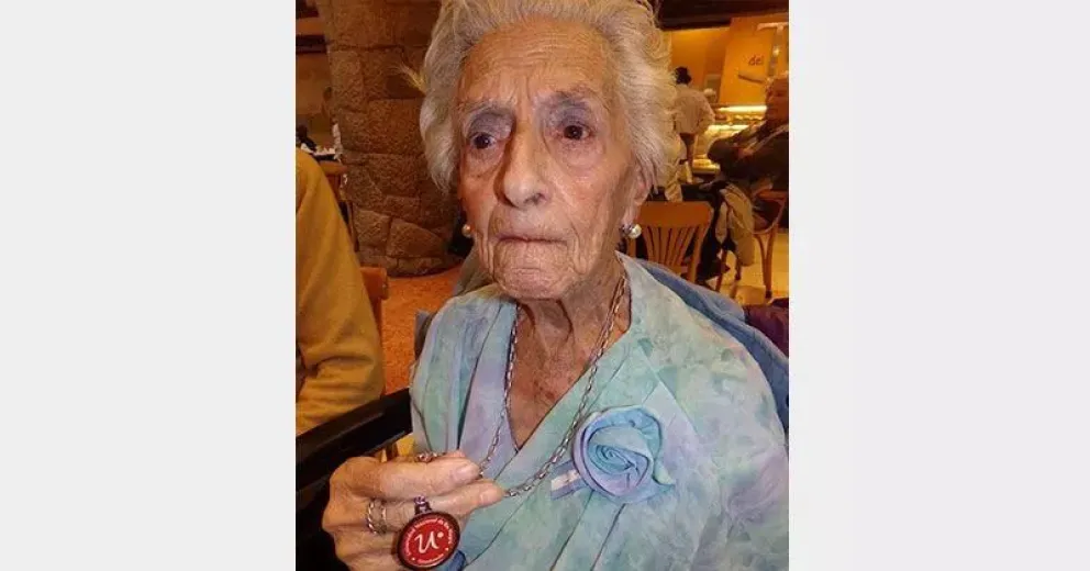 La querida Elma cumplió 100 años