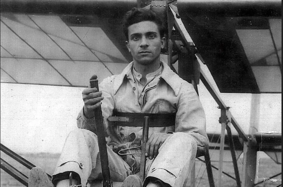 El accidente y muerte de Próspero Palazzo en 1936