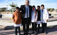 Frías celebró el Día de la Bandera junto a escuelas de la ciudad