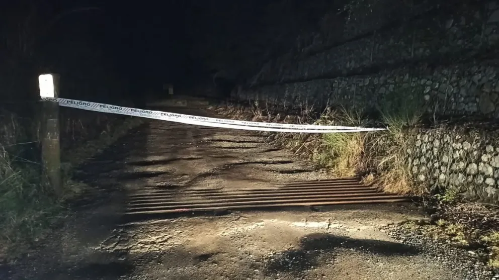 Precaución por alud en la zona de Lago Espejo Chico 