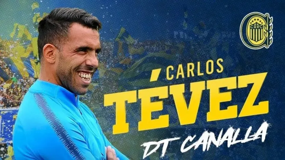Rosario Central está de fiesta: Carlos Tevez asume hoy como nuevo DT