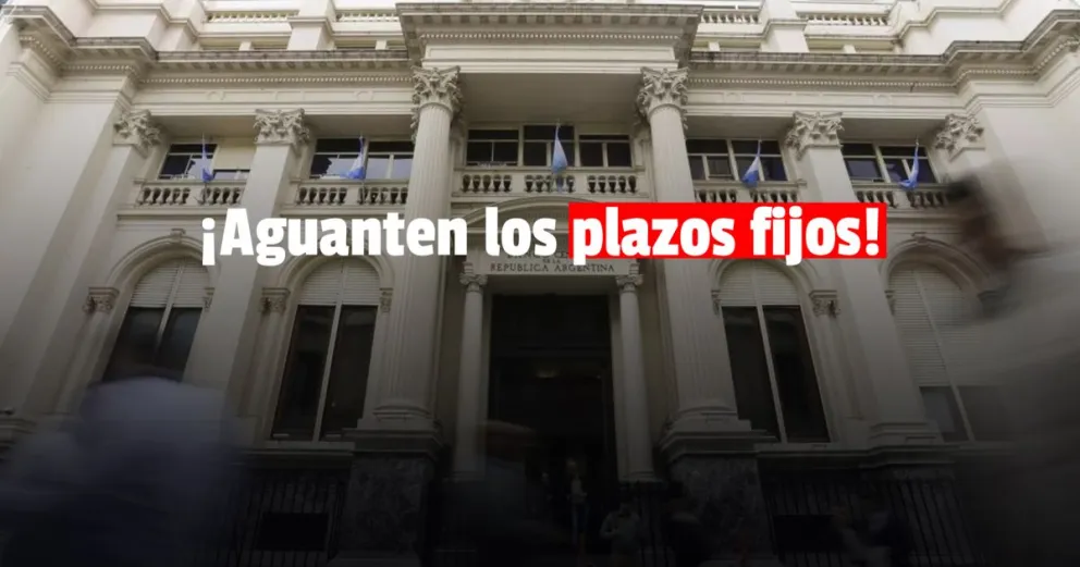 El Banco Central aumentó las tasas de los plazos fijos