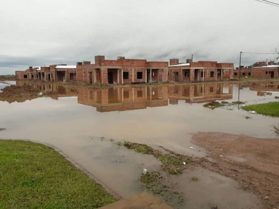 Santo Tomé: hay zonas que permanecen anegadas por las intensas lluvias