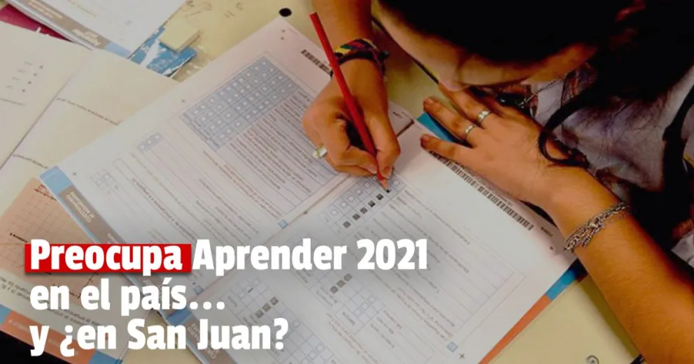 Preocupa  Aprender 2021 en el país...y  ¿en San Juan?