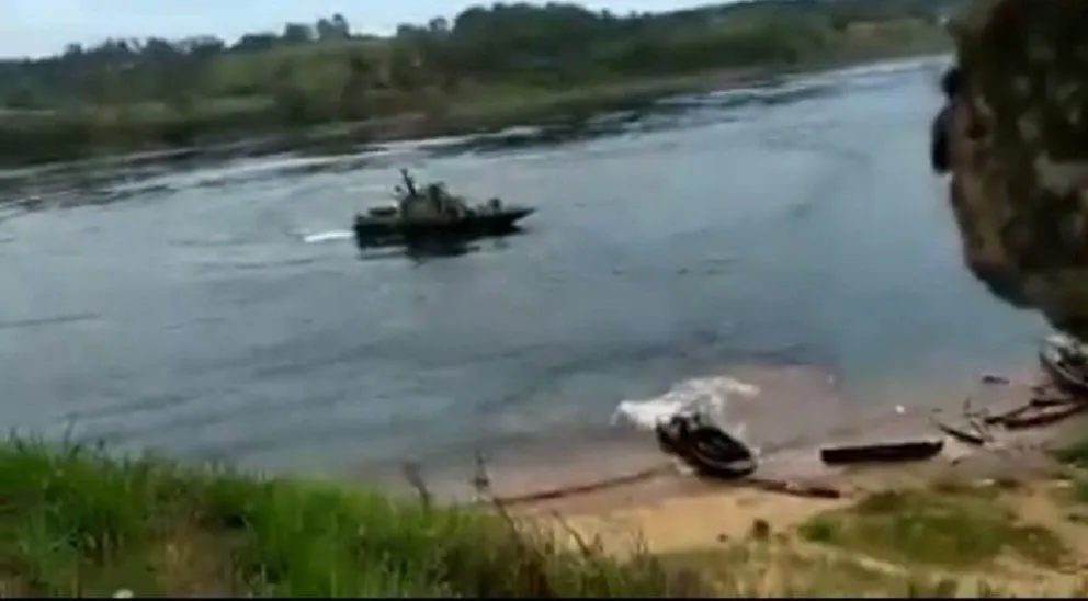 |VIDEO| Tiroteo cinematográfico entre policías y contrabandistas