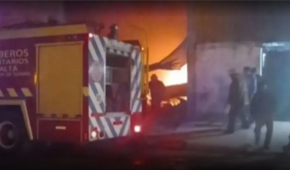 Ocurrió un nuevo incendio en el barrio Scalabrini Ortiz 