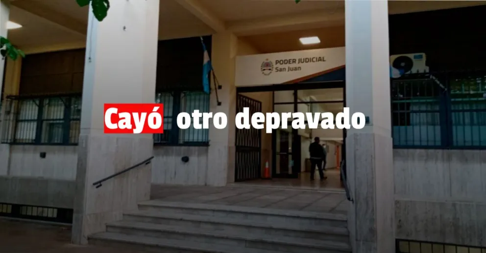 Cayó  otro depravado