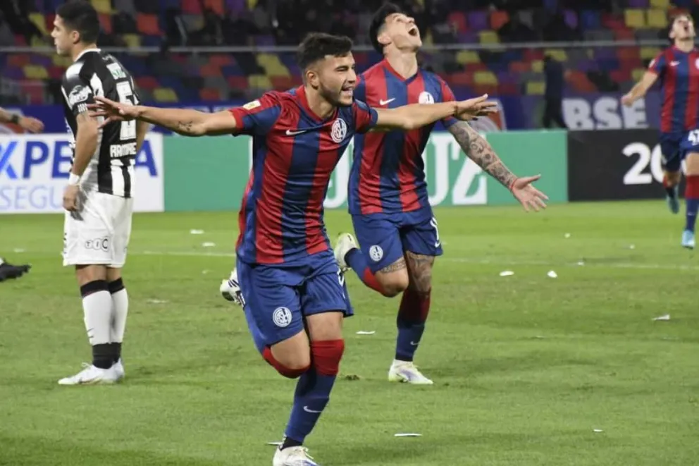 San Lorenzo se trajo un triunfo de Santiago del estero