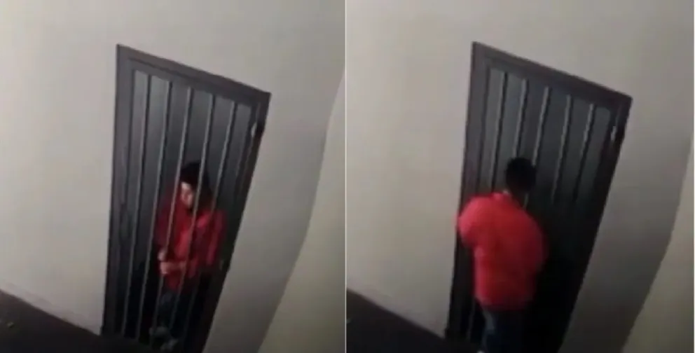 Video: preso se dio a la fuga tras doblar los barrotes de la celda minutos antes de ser juzgado