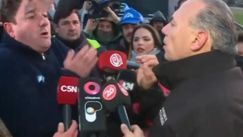 El ultimátum de Berni a los transportistas que cortaron la ruta: “¿Vas a seguir con el show?”