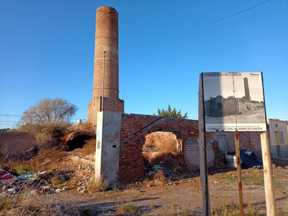 El Municipio pondrá en valor y recuperará la histórica “Chimenea de Villa Mazzini”