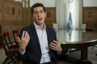 El ministro "Wado" De Pedro arriba hoy a Santiago