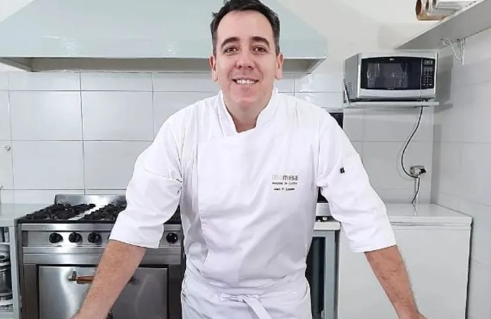 Juan Pablo Lucero: nació en Viedma, trabajó y se perfeccionó en Europa, y hoy es un referente de la gastronomía