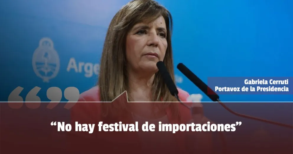 "No hay festival de importaciones": el Gobierno salió a responderle a Cristina Kirchner