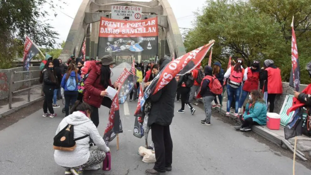 Suspendieron el corte de los puentes por el mal tiempo
