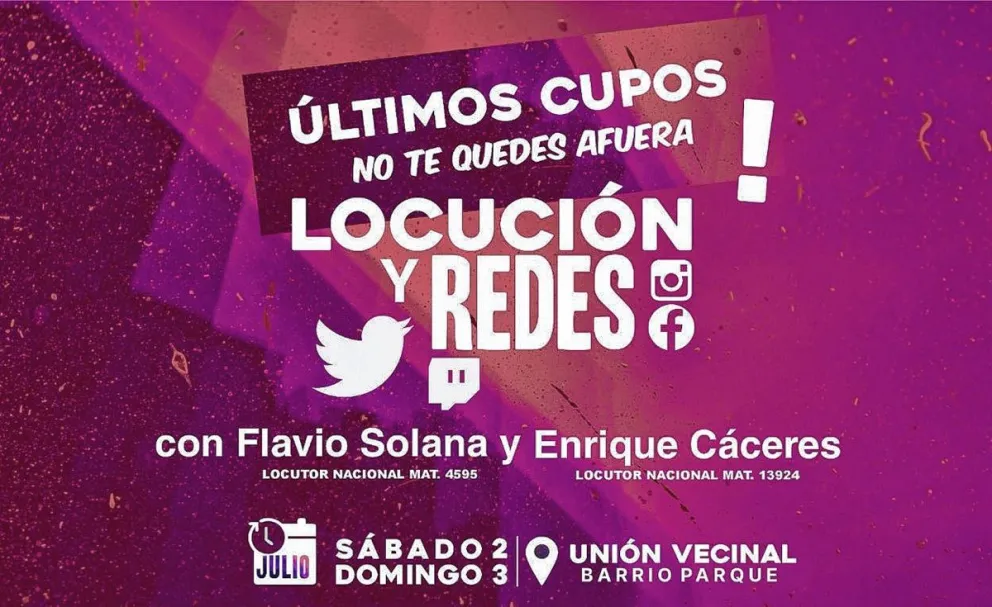 Locutores y comunicadores de toda la región volverán a reunirse en Caleta Olivia