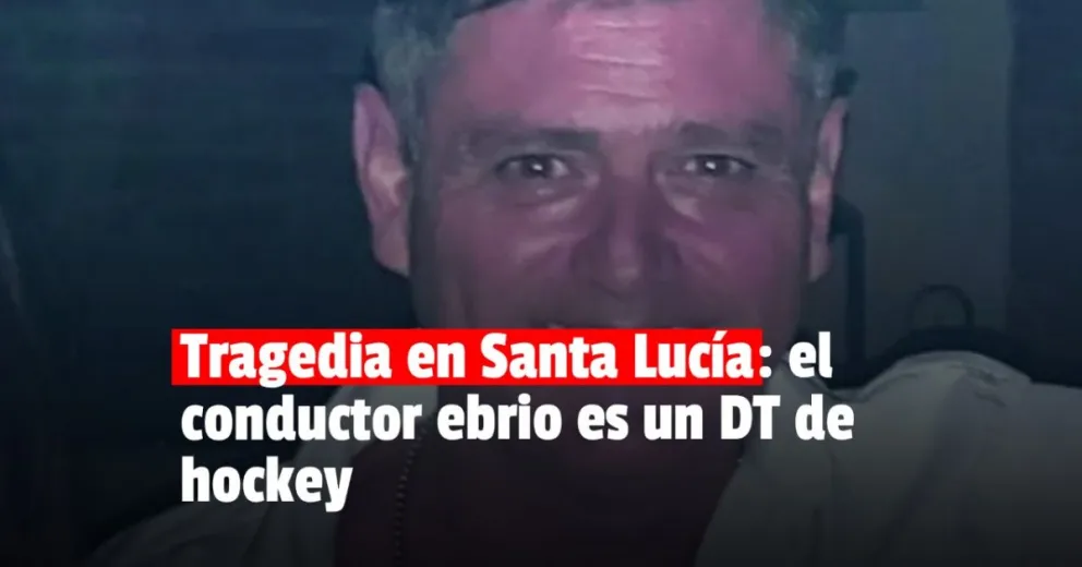 El hombre que mató a la mujer en la Circunvalación es un reconocido DT de hockey