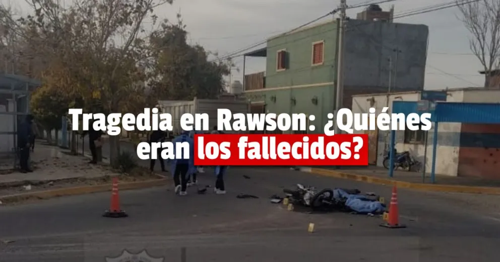 Identificaron a los jóvenes de la tragedia vial en Rawson